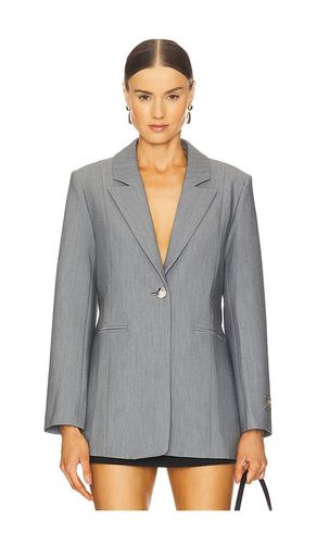 VESTE FUTURE MELANGE TWILL SUITING in . Size 36 - Ganni - Modalova