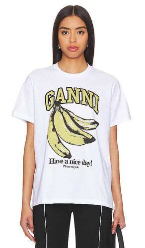 T-SHIRT RELAXED BANANA RELAXED in . Size M, XL, XS, XXS - Ganni - Modalova