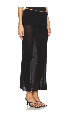 JUPE LONGUE DANNI en . Taille L. Also en XL - Geel - Modalova