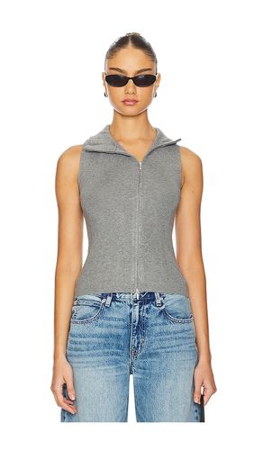 GILET ZIPPÉ DOUBLE en . Taille S. Also en XS, M, L, XL - Geel - Modalova
