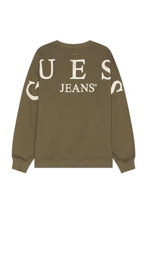 PULL BACK MACRO LOGO en . Taille L. Also en M, S, XL/1X - Guess Jeans - Modalova