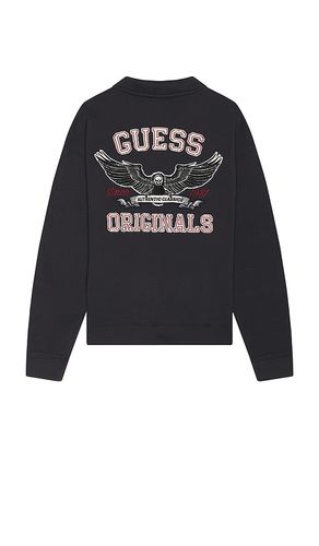 SWEAT À COURTE GLISSIÈRE WASHED in . Size M, S, XL/1X, XS - Guess Originals - Modalova