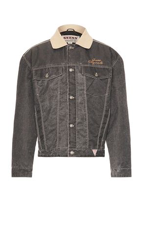 BLOUSON TRUCKER WASHED en . Taille L. Also en M, S, XL/1X - Guess Originals - Modalova