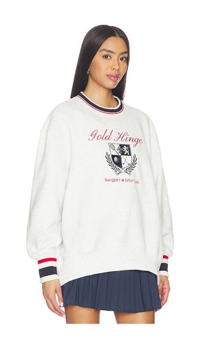 SWEAT RAS DE COU OVERSIZED HERITAGE en . Taille S. Also en XS, M, L - Gold Hinge - Modalova
