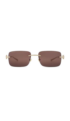 Gucci LUNETTES DE SOLEIL in Brown - Gucci - Modalova