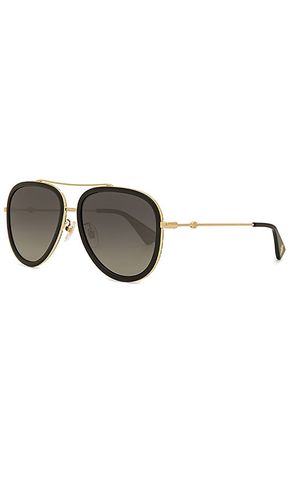 LUNETTES DE SOLEIL AVIATOR en - Gucci - Modalova