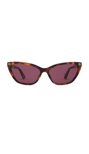 Gucci LUNETTES DE SOLEIL in Brown - Gucci - Modalova