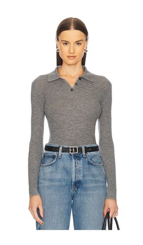 Long Sleeve Shrunken Cashmere Polo in . Size XL, XS - Guest In Residence - Modalova