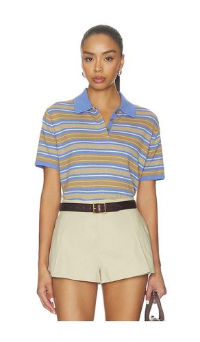 Short Sleeve Stripe Rugby Tee en . Taille S. Also en M - Guest In Residence - Modalova