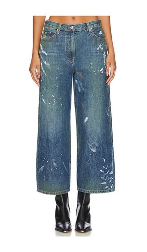 PANTALON CROPPED JAMBES LARGES in . Size 26, 27, 28, 29, 30, 31 - Helmut Lang - Modalova