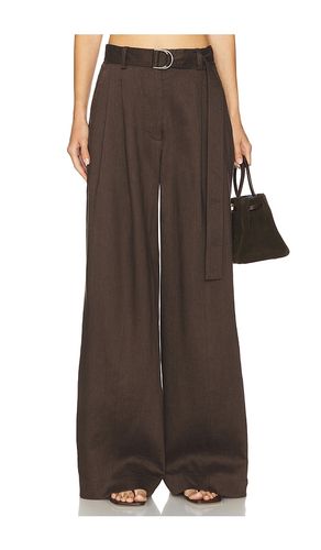 Wide Double Pleated Trouser in . Size 10 - Helmut Lang - Modalova