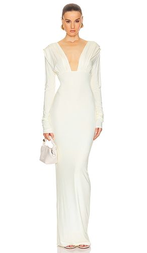ROBE MAXI JERSEY DEEP V en . Taille L. Also en XL - Helsa - Modalova
