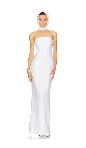 ROBE LINEN STRAPLESS en . Taille M. Also en L, XL - Helsa - Modalova