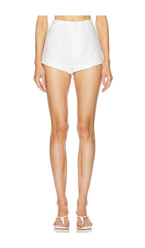 Washed Linen Micro Short in . Size M, S, XL - Helsa - Modalova