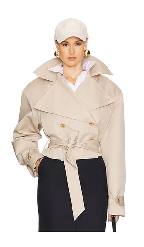 TRENCH CROPPED OVERSIZED en . Taille S. Also en L, XL - Helsa - Modalova
