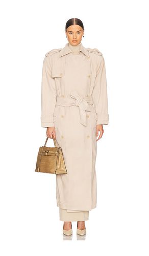 MANTEAU SUEDE TRENCH in . Size M, S, XL, XS, XXS - Helsa - Modalova