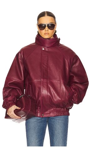 The Oversized Leather Bomber en . Taille S. Also en XS - Helsa - Modalova