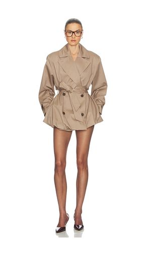 Short Bubble Hem Trench en . Taille L. Also en M, XL - Helsa - Modalova