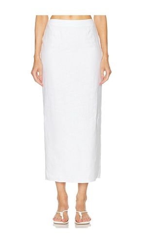 JUPE LINEN MIDI in . Size XXS - Helsa - Modalova