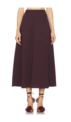 JUPE MIDI THE HEAVY CREPE in . Size M, S, XL, XS, XXS - Helsa - Modalova