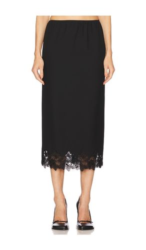 JUPE AVEC DENTELLE SUIT MIDI in . Size M, S, XL, XS, XXS - Helsa - Modalova