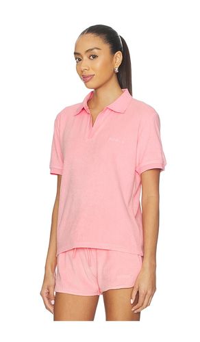 Towelling Embroidered Polo en . Taille M. Also en L - Hunza G - Modalova