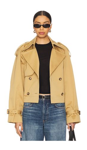 TRENCH CROPPED JESSICA in . Size 38/4, 40/6, 42/8 - Ivy Oak - Modalova