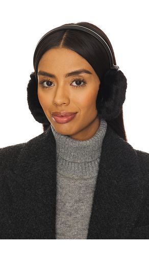 MANCHETTE D'OREILLES FAUX MINK & LEATHER in - jocelyn - Modalova