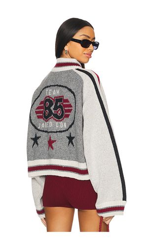 Team 85 Knitted Bomber Jacket in . Size M, S, XS - Jaded London - Modalova