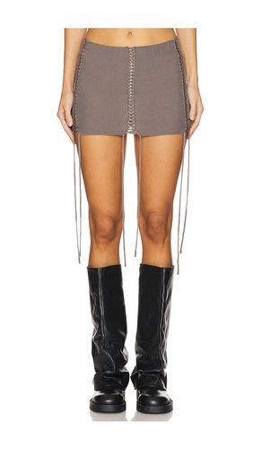 Extreme Mini Lace Up Knit Skirt in . Size M, XL, XS - Jaded London - Modalova