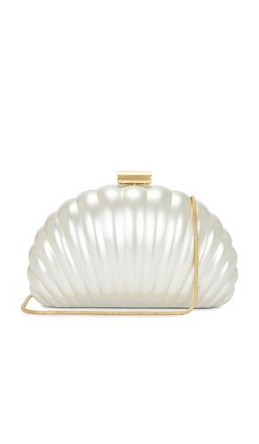 Monet Pearlized Shell Clutch in - SIMKHAI - Modalova