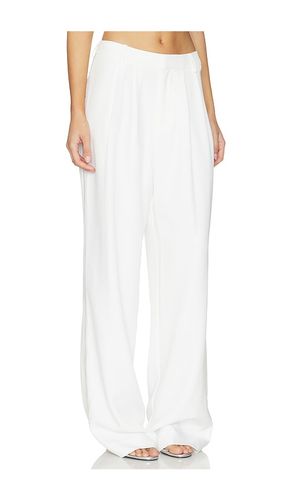 PANTALON WOOL COTTON PLEAT en . Taille 0. Also en 2, 4, 6, 10 - Kate Barton - Modalova