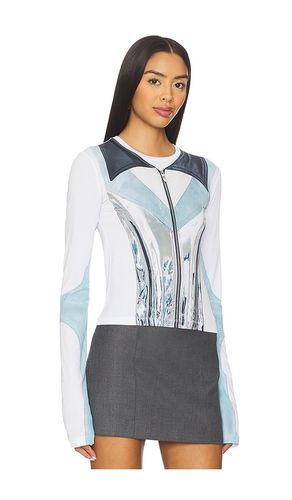 Illusion Print Long Sleeve Top en . Taille 0. Also en 6 - Kate Barton - Modalova