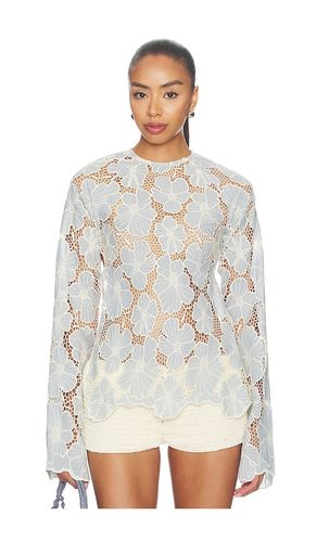 Floral Longsleeve Top en . Taille S. Also en M, L - KETTEL ATELIER - Modalova