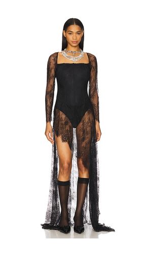 ROBE ASYMMETRICAL CORSET LACE in . Size S, XS - Kim Shui - Modalova