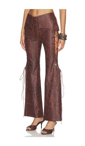 PANTALON LACE UP en . Taille S. Also en M - Kim Shui - Modalova