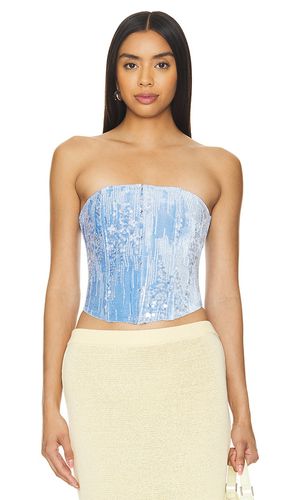 Velvet Bustier in . Size S, XS - Kim Shui - Modalova