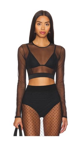 Illusion Cropped Long Sleeve Top in . Size S - Kiki de Montparnasse - Modalova