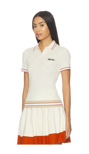 POLO EN MAILLE CÔTELÉE VARSITY en . Taille XS. Also en S - Khalhon - Modalova