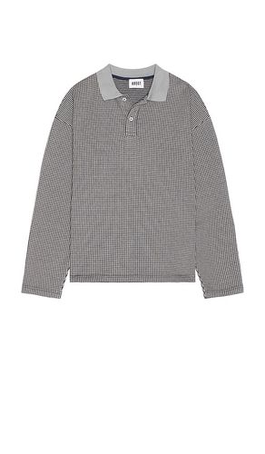 Houndstooth Jacquard Knit Rugby Polo in . Size M, S - KROST - Modalova