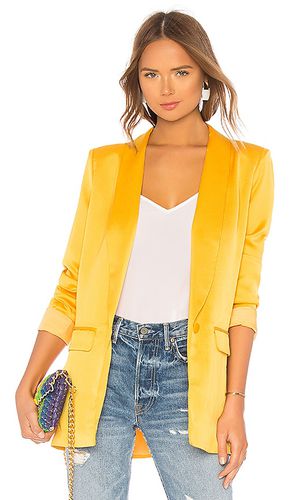 BLAZER EN SATIN FLEUR in . Size M, S, XS, XXS - L'Academie - Modalova