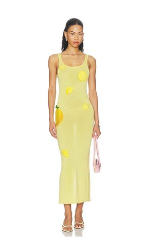 ROBE MAXI CITRON en . Taille S. Also en M - Leslie Amon - Modalova