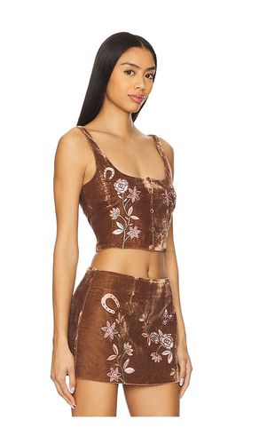 TOP CROPPED DESERT en . Taille M. Also en S, XS - Leslie Amon - Modalova