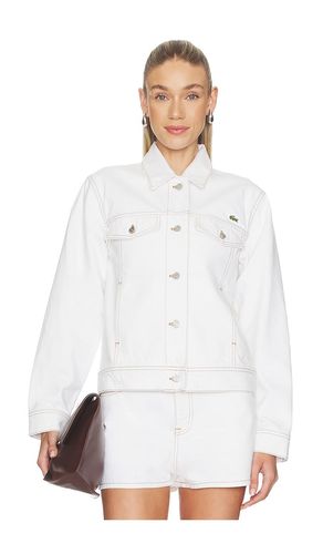 Slim Fit Denim Jacket en . Taille 32. Also en 34, 36, 38 - Lacoste - Modalova