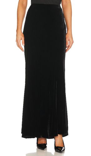 Zeta Long Velvet Skirt in . Size M, S, XL, XS - L'AGENCE - Modalova