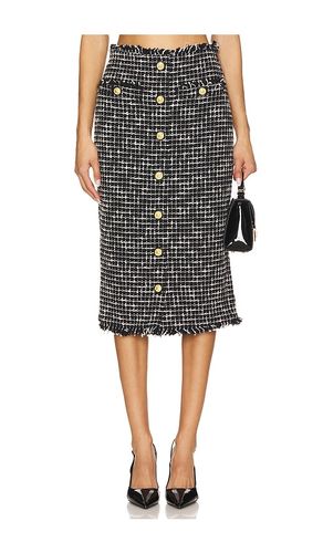 JUPE MIDI PRESSIONNÉE TAI in . Size 6, 8 - L'AGENCE - Modalova