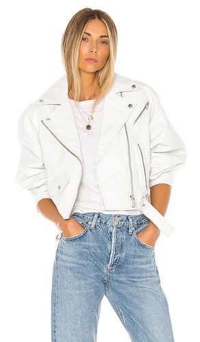BLOUSON EN CUIR DYLAN in . Size M - LAMARQUE - Modalova
