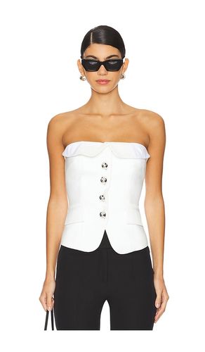 TOP BUSTIER BOUTONNÉ DEVANT en . Taille M. Also en S - LEJE - Modalova