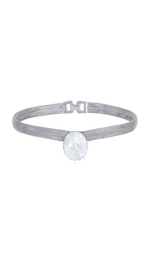 COLLIER CHOKER RAS DU COU EN MESH CHARLOTTE en - LELET NY - Modalova