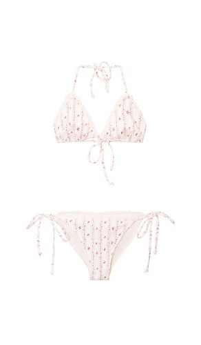 MAILLOT DE BAIN 2 PIÈCES DANNIE en . Taille L. Also en - LoveShackFancy - Modalova